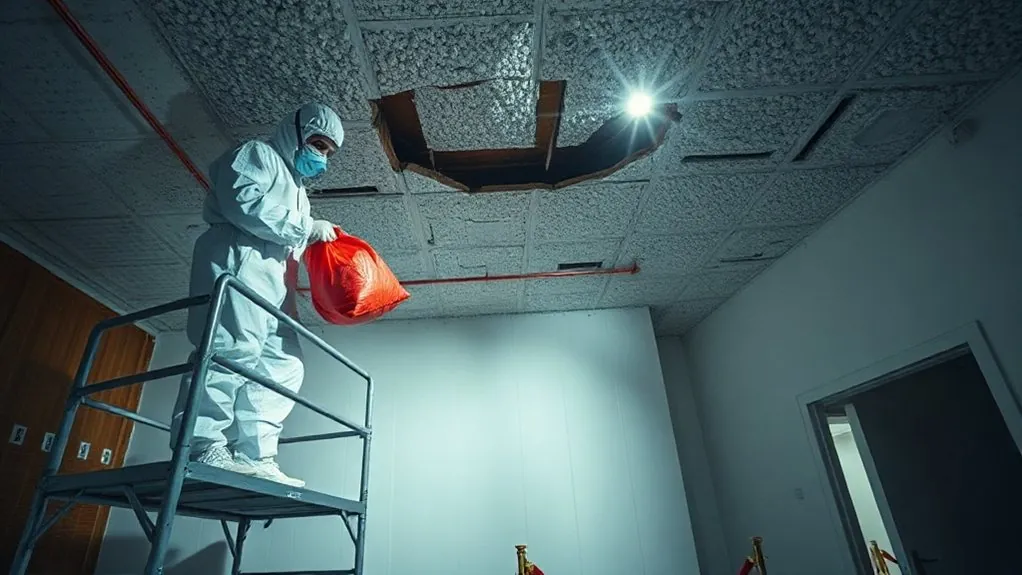 Asbestos Ceiling Removal in Soho — HSE-licensed specialists